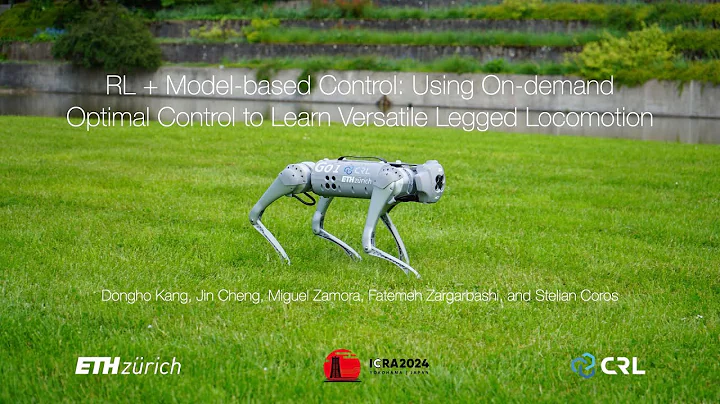 RL + Model-based Control: Using On-demand Optimal Control to Learn Versatile Legged Locomotion