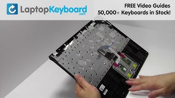 Acer Aspire ES15  Keyboard Replacement Installation Guide