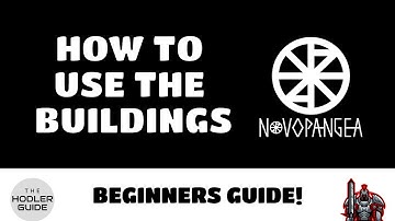 Novopangea NFT Game | How To Use The Buildings | Beginner Guide | Wax Blockchain