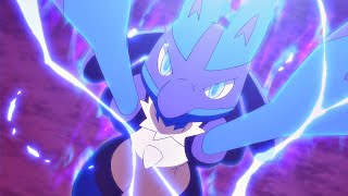 Lucarios Mega Aura Sphereamv- Nowhere Kids Pokemon Journeys Episode 109