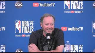 Mike Budenholzer Practice Report; Bucks faces the Suns in Game 5 in The Finals