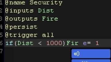 Wiremod E2 - If and Esle