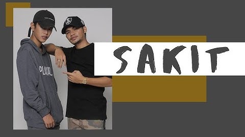 ZYNAKAL ft. YONNYBOI - Sakit (unofficial lyric video)