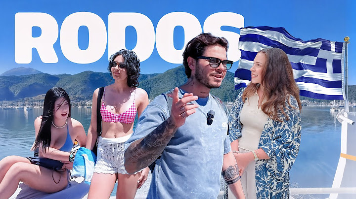 TURKS Flock to This Greek Island - Rhodes Island!