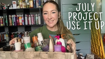 July project use it up intro 🤍🧼