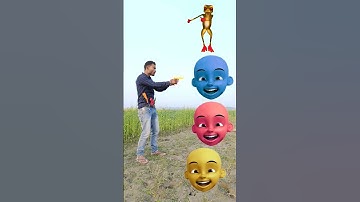 Upin ipin head to dancing frog,, joker,, spiderman, Sirenhead  - magic vfx