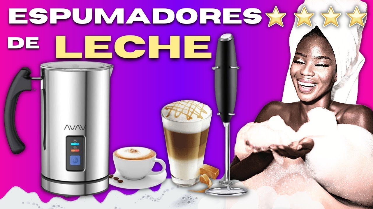 Espumador de leche recargable para leche y café. – Suntup