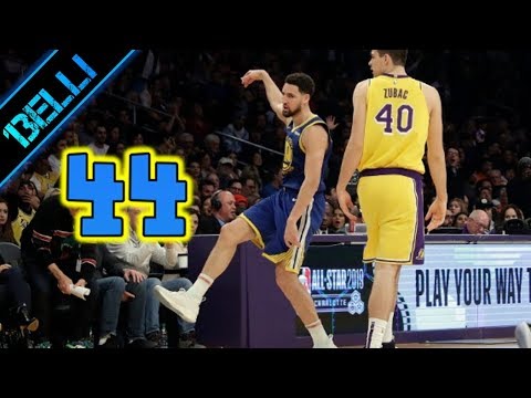 Klay Thompson "MA BASTAAA! E' DISUMANO!" RECORD 10 Triple di fila vs Lakers (Live🎙F.Tranquillo)