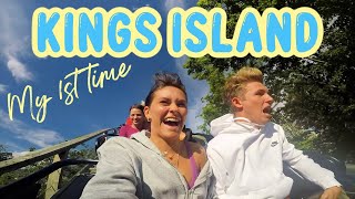 OUR DAY AT KINGS ISLAND WITH FIRST TIMERS! RIDE POV'S EMMA AND ELLIE