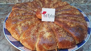 Brioche géant بريوش عائلي بمقادير بسيطة