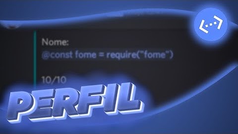 Comando Perfil - Bot Designer BDFD DBD