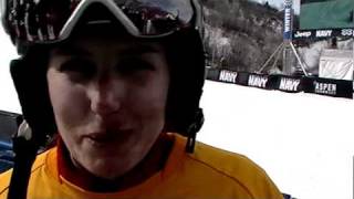 Kelsey Serwa talks about her Skier X Gold Medal