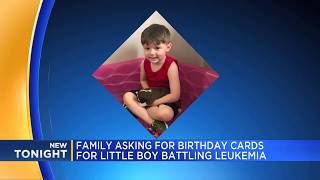 Friends asking for birthday cards for 4-year-old diagnosed with cancer