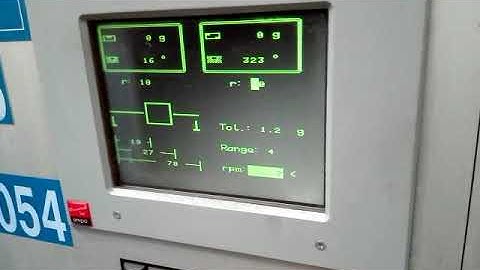 Hofman balancing machine