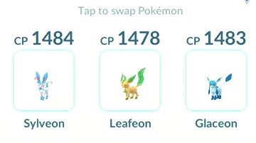 Triple Shiny ✨ Eveelutions in Great League | Sylveon Glaceon Leafeon | Pokemon Go | MonsterTamer999