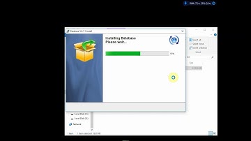 Install Database Software Antrian QLast