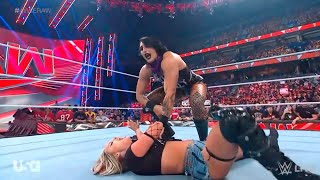 Rhea Ripley brutally attacks Liv Morgan - WWE RAW 7\/24\/2023
