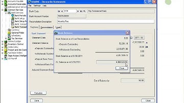 Sage 300 - Bank Services Transaction Processing (formerly Accpac)