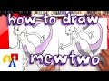 How To Draw Mewtwo