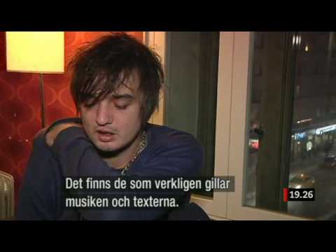 Peter Doherty Interview Sweden 2010