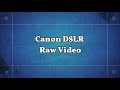 Canon 600D Raw Video * Выжимаем старичка &quot;по самые помидоры&quot;