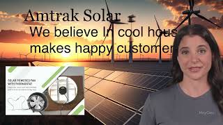 Amtrak Solar Thermostat – Automatic Temperature Control for Attic Fans, Sheds, Greenhouses, RVs