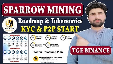 Sparrow Network Mining Roadmap & Tokenomics Release | Sparrow KYC & P2P Start | Rizwan Baloch 2.0