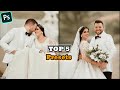 أفضل 5 بريستات لصور الزفاف الألوان التي يحبها كل المصورين