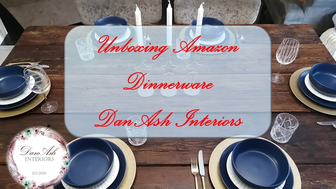 Unboxing Amazon  Dinnerware/Dishes by 10 Strawberry Street