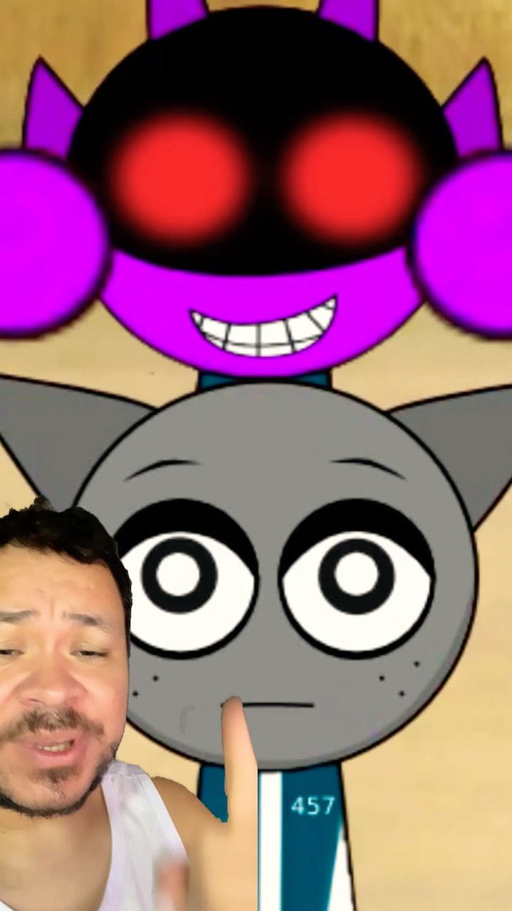 O CARA É BOM DE MIRA #mayumigames #sprunki #shortsvideo #youtubeshorts
