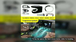 Car Fragrance Negative Ions System For Mercedes Benz W213 W205 W222 X253 W167 W206 C/E/GLE/CLS/GLC/S