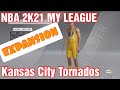 NBA 2K21 MY LEAGUE -  EXPANSION DRAFT - KANSAS CITY TORNADOS - S01 E01 - EXPANSION LEAGUE