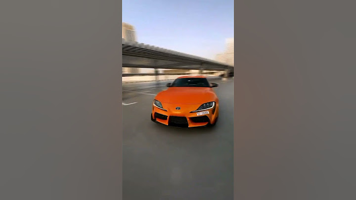 Toyota supra mk5 ratatata
