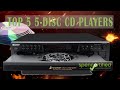 Top 5 best 5disc cd players  compact disc carousel auto changer for home stereo