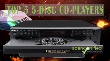 Top 5 Best 5-Disc CD Players | Compact Disc Carousel Auto Changer for Home Stereo