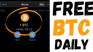 FREE BITCOIN 2022:  CLAIM $70 in BITCOIN LIVE | no investment | no fees screenshot 1