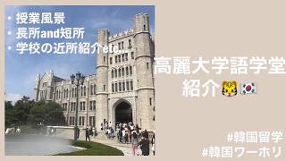 韓国語　高麗大学　語学堂　4級 高麗大学語学堂】初学期！4級からのスタート | 夢見る少女は旅に出る