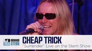 Video thumbnail of "Cheap Trick “Surrender” Live on the Stern Show (2006)"