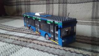 LEGO МОСКОВСКИЙ ТРАНСПОРТ #10 АВТОБУС ЛИАЗ 5292.65 77 (#214)