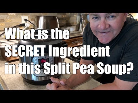 Instant Pot - Split Pea Soup with Ham Bone
