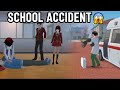 He Fell From The Stairs 💔 | Emotional School Accident Story | Sakura