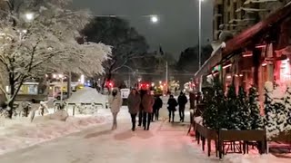 Frozen Stockholm Walks: Nybrogatan- Strandvägen