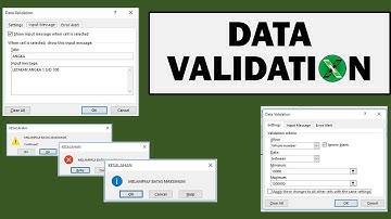 DATA VALIDATION | KUPAS TUNTAS FITUR DATA VALIDATION!!!