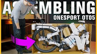 Step-Through E-Bike Onesport Ot05: Unboxing & Assembly Tutorial