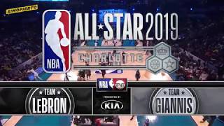 Team LeBron vs Team Giannis | 1st Half Highlights | February 17 2019 | 2019 NBA All Star Game