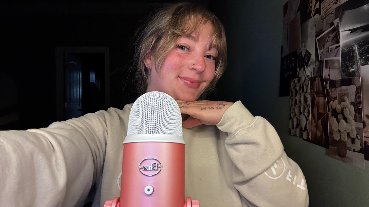 ASMR FOR THE FIRST TIME : myfavorite make up products ✨🤍 (clicky whispers, tapping, mouth sounds) 
