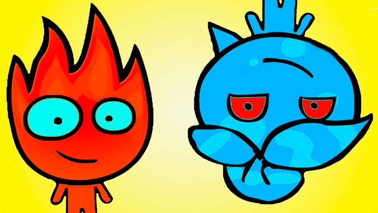 ОГОНЬ и ВОДА в СВЕТЛОМ ХРАМЕ #4 новые приключения Огня и Воды ...