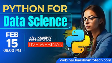 Live Webinar: Python for Data Science | Data Science Tutorial #python #datascience