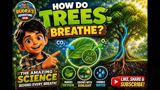 How Do Trees Breathe The Secret Life of Trees Explained | Amazing Nature Animation #KidsLearning