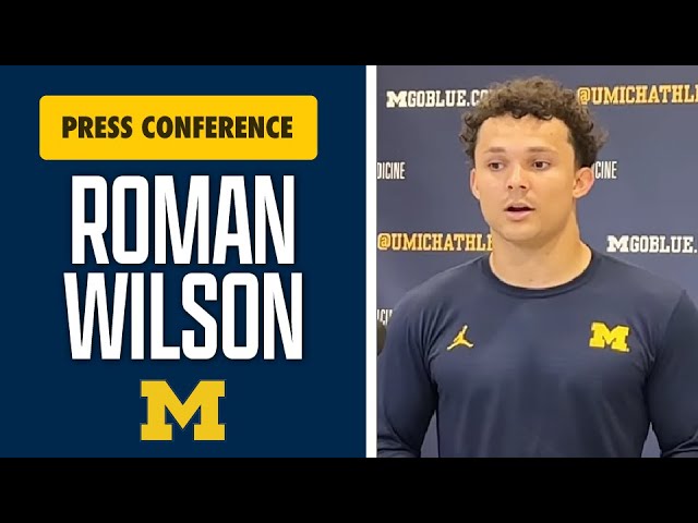 Michigan football WR Roman Wilson switches to No. 1 jersey